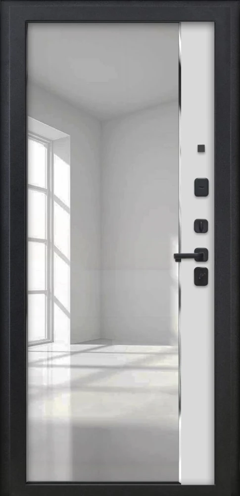 Входная дверь ДвериПРО Модель L-46 ФЛЗ-618 белый матовый DPRO220896 внутренняя сторона