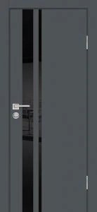 Межкомнатная дверь П-16 Графит матовый