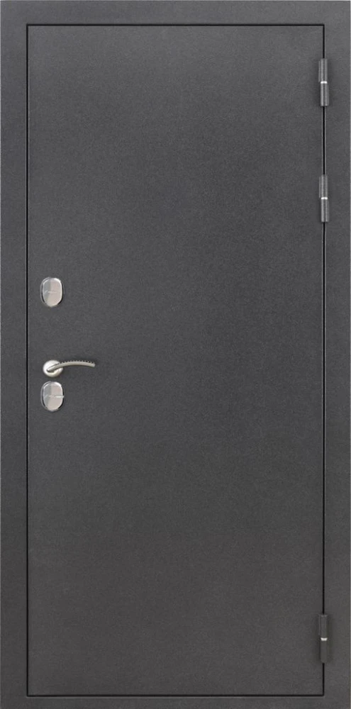 Входная дверь ДвериПРО Термо серебро ПВХ 10мм Астрод веллуто гриджио DPRO228242 внешняя сторона