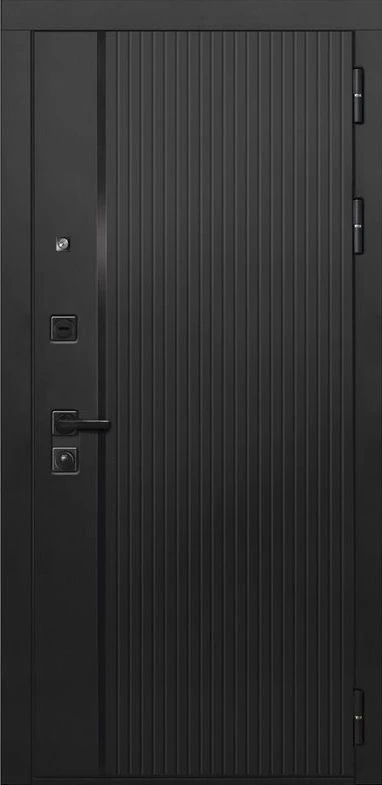 Входная дверь ДвериПРО Л-45 Фл-608 винорит Белый DPRO226084 внешняя сторона