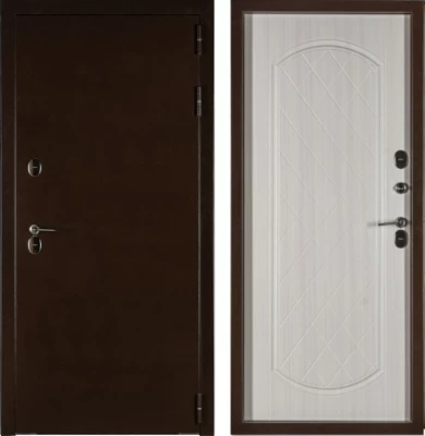 Дверь ЗД Термо Лайт Антик медь