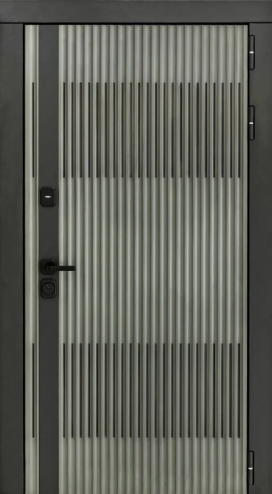 Входная дверь ДвериПРО Elfy ФЛ-701 (10мм, дуб шоколад) DPRO200264 внешняя сторона