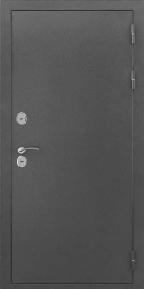 Входная дверь ДвериПРО L-Термо серебро фл-608 винорит white DPRO198126 внешняя сторона