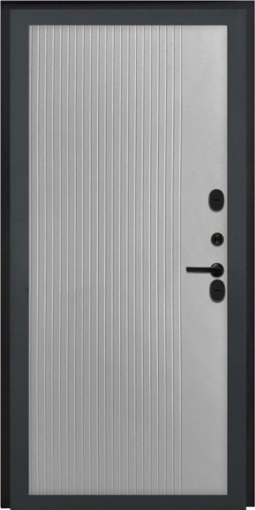 Входная дверь ДвериПРО L-3b ФЛ-790 Velutto Grigio DPRO195783 внутренняя сторона